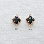 PD.2184 // Volume Dot Clover Connector Pendant, 1 Pc / 5-2049-05