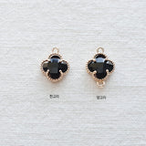 PD.2184 // Volume Dot Clover Connector Pendant, 1 Pc / 5-2049-05