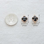 PD.2184 // Volume Dot Clover Connector Pendant, 1 Pc / 5-2049-05
