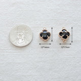 PD.2184 // Volume Dot Clover Connector Pendant, 1 Pc / 5-2049-05