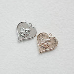 PD.2071 // Heart Angel Pendant, 2 Pc [5-2212-06]