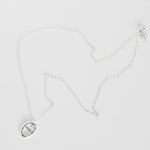 [ 925 Sterling silver ] Chandal Medal Silver Necklace