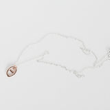 [ 925 Sterling silver ] Chandal Medal Silver Necklace