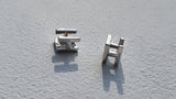 [ 925 Sterling silver ] Dubble H Earring