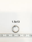 SG.149 // Surgical Steel Spring Ear Clip, 2 Pc