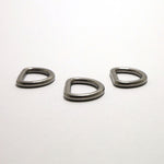 SG.585 // Surgical Steel Dring [Siver], 2 pc