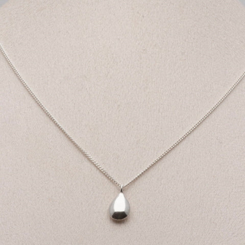 [ 925 Sterling silver ] Water Drop Silver Necklace