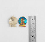 PD.2112 // Winter Orgel Bear Pendant, 2 Pc / P-SS-1033
