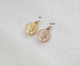 SG.172 // Surgical Steel British Coin  Pendant , 1 Pc [5-6539-05]