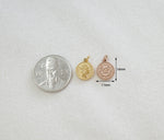 SG.172 // Surgical Steel British Coin  Pendant , 1 Pc [5-6539-05]