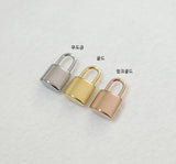 SG.171 // Surgical Steel Silver Lock  Pendant , 1 Pc [5-6539-07]
