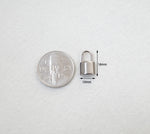 SG.171 // Surgical Steel Silver Lock  Pendant , 1 Pc [5-6539-07]