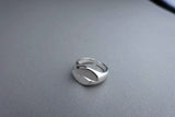 [ 925 Sterling silver ] Twist Open Free Silver Ring