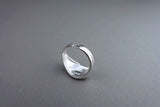 [ 925 Sterling silver ] Twist Open Free Silver Ring