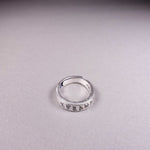 [ 925 Sterling silver ] Buddhism Design Open Silver Ring