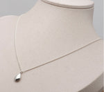 [ 925 Sterling silver ] Water Drop Silver Necklace