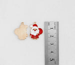 PD.2118 // Smile Christmas Santa Pendant, 2 Pc / P-SS-0999