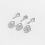PD.2130 // Lock & Key Pendant, 1 Pc / P-SS-0864,65