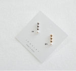 ER.527 //3Ball Pearl Stick EarPost , 2 pc [8-8822-03]