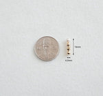 ER.527 //3Ball Pearl Stick EarPost , 2 pc [8-8822-03]
