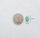 PD.2145 // Acrylic Clear Leaf Pendant, 4 Pc / [5-4166-04]