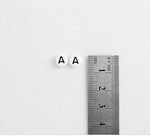 BD.961 // Black Font Alphabet Bead, 15g  /   P-DF-0166