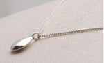 [ 925 Sterling silver ] Water Drop Silver Necklace