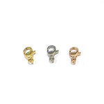 SG.564 // Surgical Steel 9mm lobster [Siver, Gold, RoseGold], 4 pc