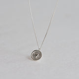 [ 925 Sterling silver ] Heart Jewel Necklace