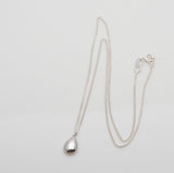 [ 925 Sterling silver ] Water Drop Silver Necklace