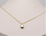 [ 925 Sterling silver ] Water Drop Silver Necklace