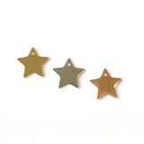 SG.526 // Surgical Steel Star Pendant [Siver, Gold, Rose Gold], 1 pc