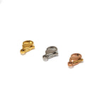 SG.562 // Surgical Steel  12mm lobster [Siver, Gold, RoseGold], 4 pc