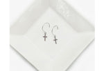 SG.604 // Surgical Steel Design Fishing Earrings [Silver], 2 pc