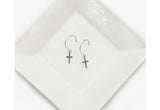 SG.604 // Surgical Steel Design Fishing Earrings [Silver], 2 pc