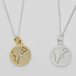 [ 925 Sterling silver ] zodiac Sign Pendant Silver Necklace