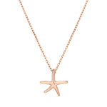 [ 925 Sterling silver ] Starfish Pendant Silver Necklace