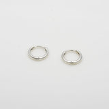 [ 925 Sterling silver ] Basic Mini One-Touch Silver Earring