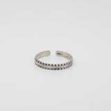 [ 925 Sterling silver ] Antique  Open Silver Ring