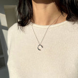 [ 925 Sterling silver ] OX Silver Necklace