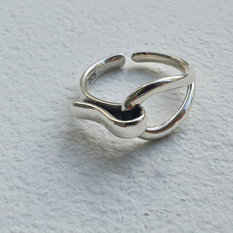 [ 925 Sterling silver ] Line Ring