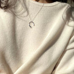 [ 925 Sterling silver ] OX Silver Necklace