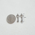 SG.065 // Surgical Steel Secret Key Pendant , 2 Pc [5-6533-01]