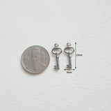 SG.065 // Surgical Steel Secret Key Pendant , 2 Pc [5-6533-01]