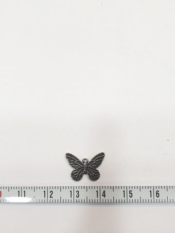 SG.072 // Surgical Steel Little Butterfly Pendant , 2 Pc