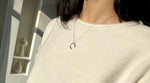 [ 925 Sterling silver ] OX Silver Necklace