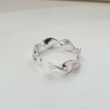 [ 925 Sterling silver ] Thick Twist Ring