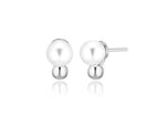 [ 925 Sterling silver ] Pearl Ball Earring