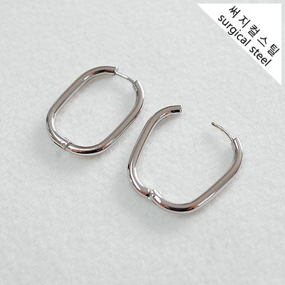 SG.059 // Surgical Steel  one-touch Ring , 2 Pc [8-8839-01]