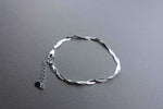 [ 925 Sterling silver ] Twist Silver Bracelet